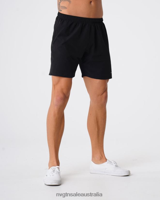 Flex Shorts 24JF4Z777 Black Bottoms NVGTN Men