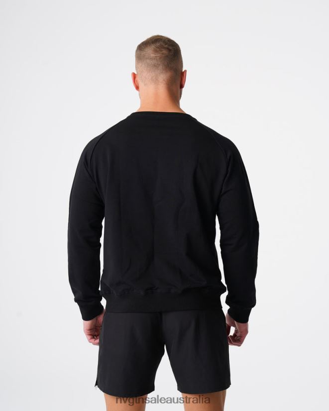 Crew Neck Sweatshirt 24JF4Z790 Black Tops NVGTN Men