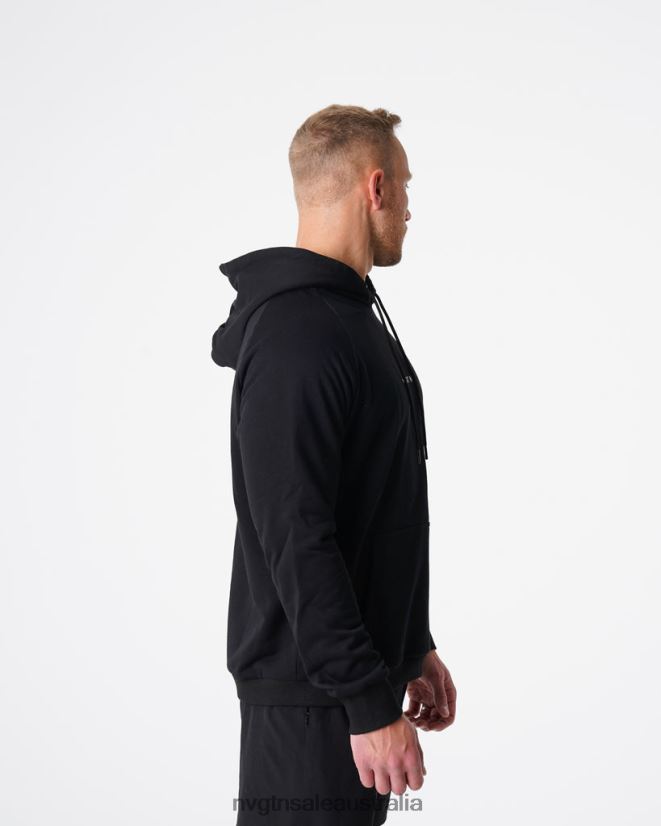 Lounge Hoodie 24JF4Z784 Black Tops NVGTN Men
