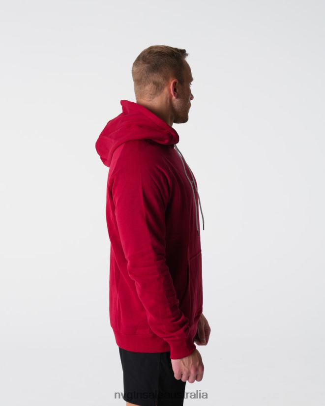 Lounge Hoodie 24JF4Z787 Crimson Tops NVGTN Men