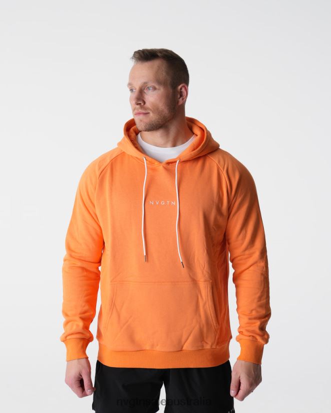 Lounge Hoodie 24JF4Z788 Orange Tops NVGTN Men