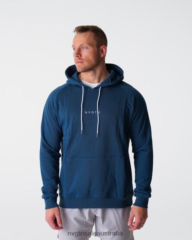 Lounge Hoodie 24JF4Z789 Navy Tops NVGTN Men