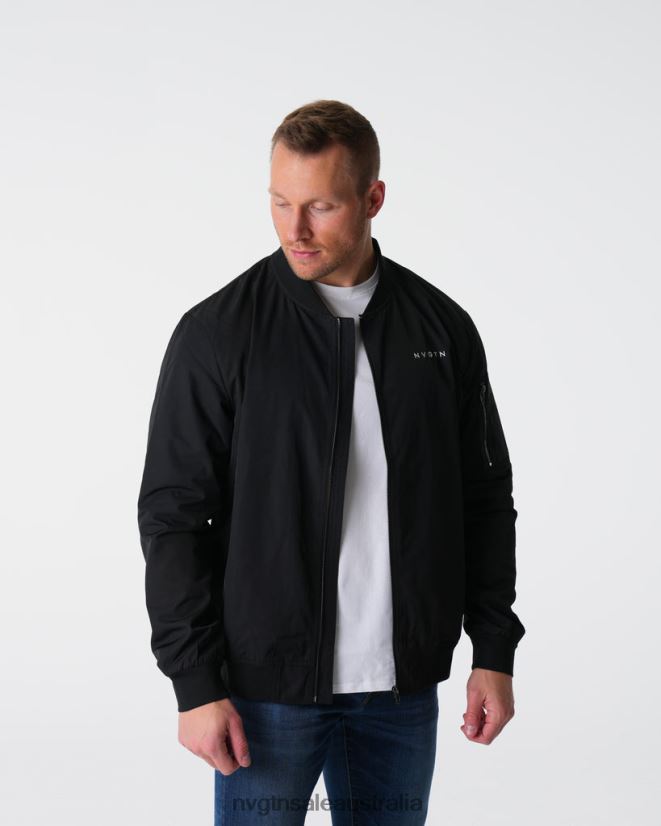 Bomber Jacket 24JF4Z782 Black Tops NVGTN Men