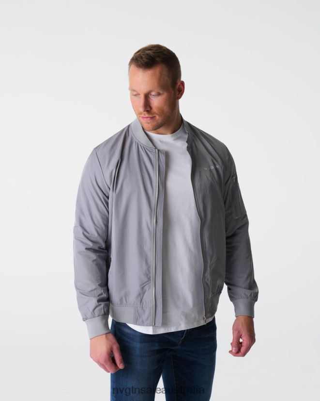 Bomber Jacket 24JF4Z783 Grey Tops NVGTN Men
