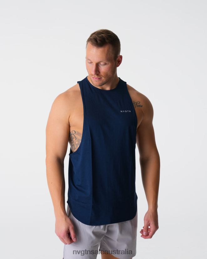 Pulse Edge Tank 24JF4Z775 Navy Tops NVGTN Men
