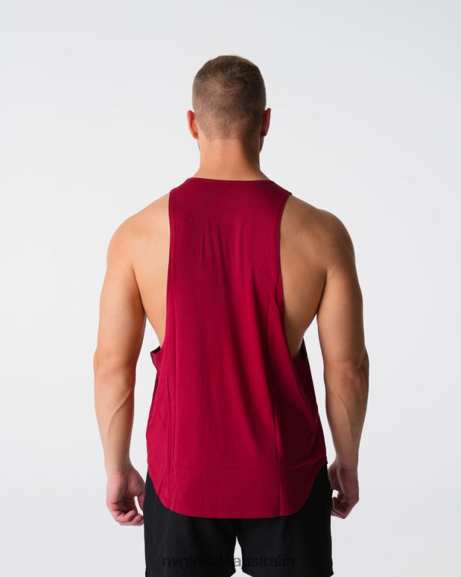 Tech Edge Tank 24JF4Z766 Crimson Tops NVGTN Men