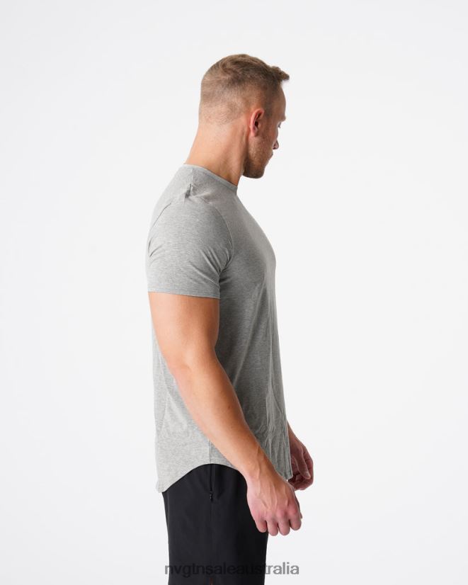 Pulse Fitted Tee 24JF4Z769 Grey Tops NVGTN Men