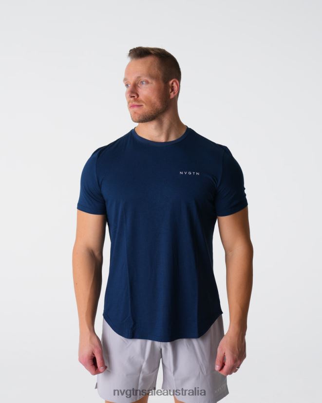 Pulse Fitted Tee 24JF4Z770 Navy Tops NVGTN Men