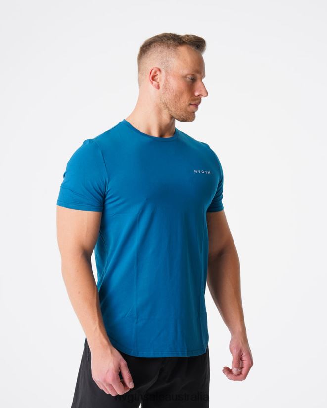 Pulse Fitted Tee 24JF4Z799 French Blue Tops NVGTN Men