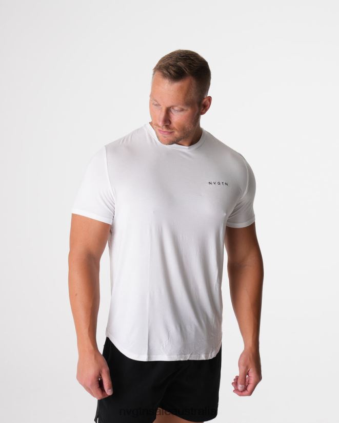 Tech Fitted Tee 24JF4Z758 White Tops NVGTN Men