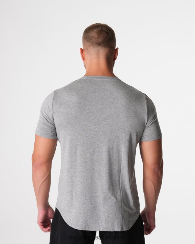Tech Fitted Tee 24JF4Z759 Grey Tops NVGTN Men