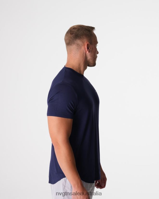 Tech Fitted Tee 24JF4Z760 Navy Tops NVGTN Men