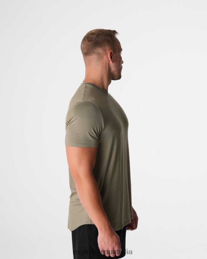 Tech Fitted Tee 24JF4Z761 Sage Green Tops NVGTN Men