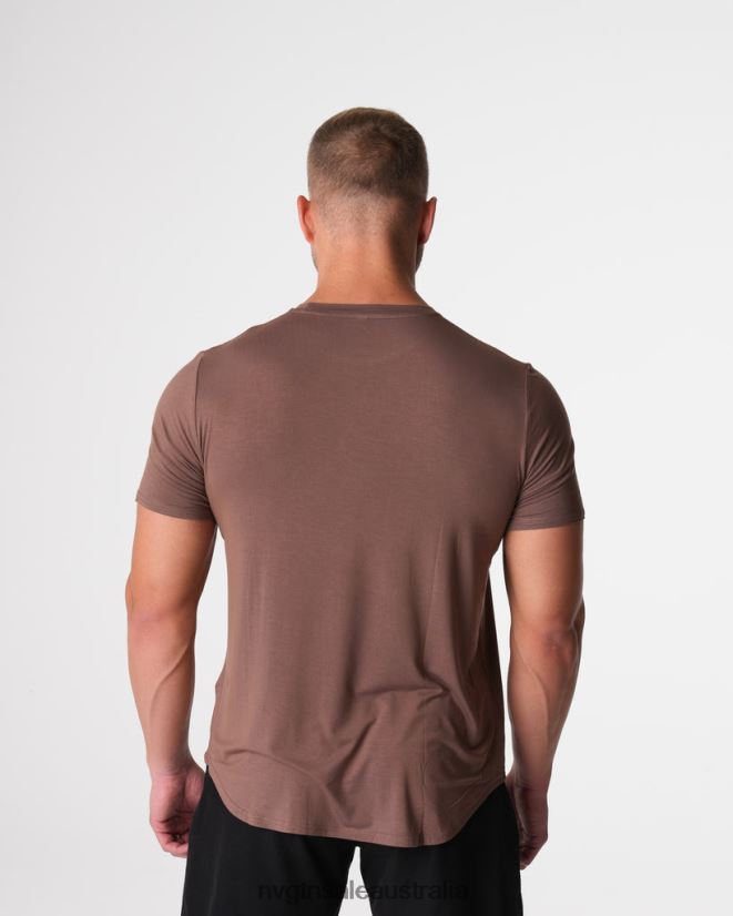 Tech Fitted Tee 24JF4Z762 Mocha Tops NVGTN Men