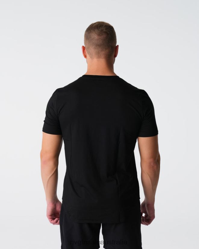 Tech Fitted Tee 24JF4Z763 Black Tops NVGTN Men
