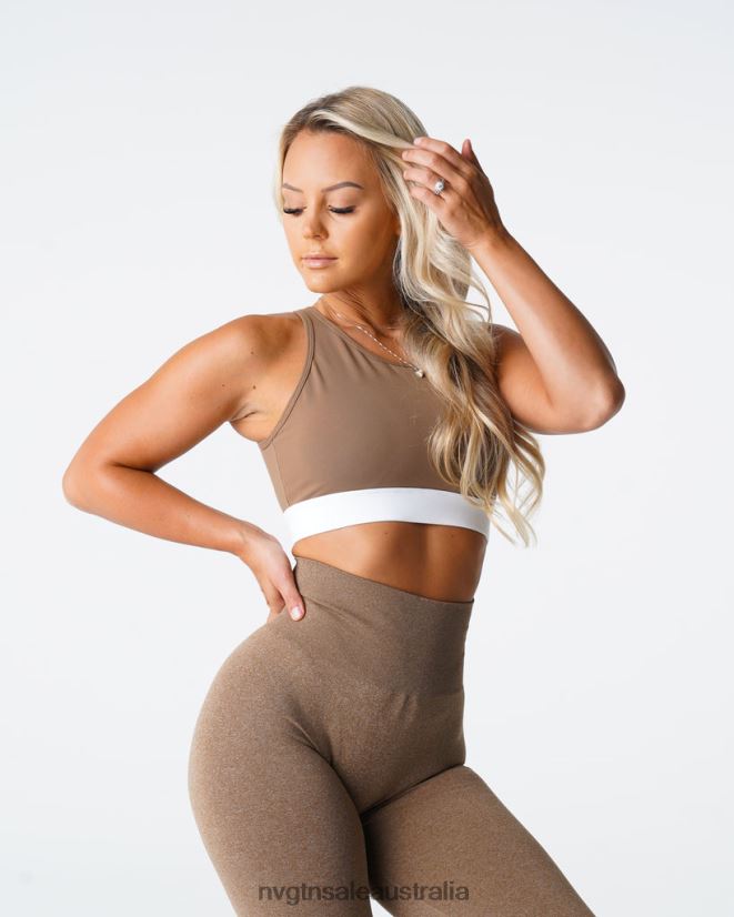 Agility Bra 24JF4Z177 Mocha Fitness NVGTN Women