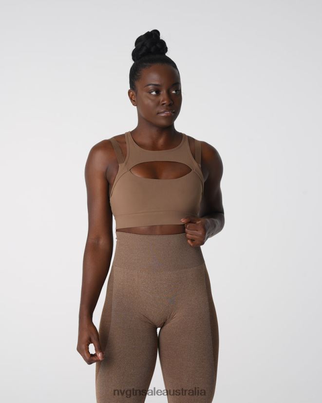 Apex Bra 24JF4Z152 Mocha Fitness NVGTN Women