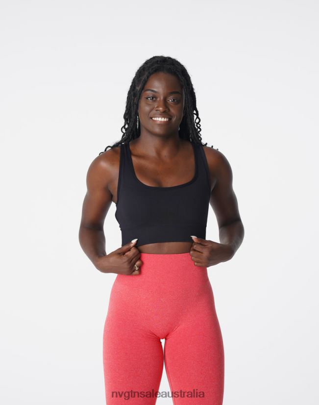 Eclipse Seamless Bra 24JF4Z107 Black Fitness NVGTN Women