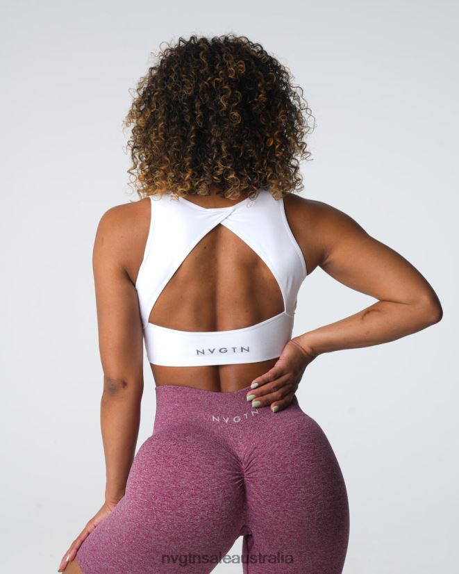 Empower Seamless Bra 24JF4Z2 White Fitness NVGTN Women