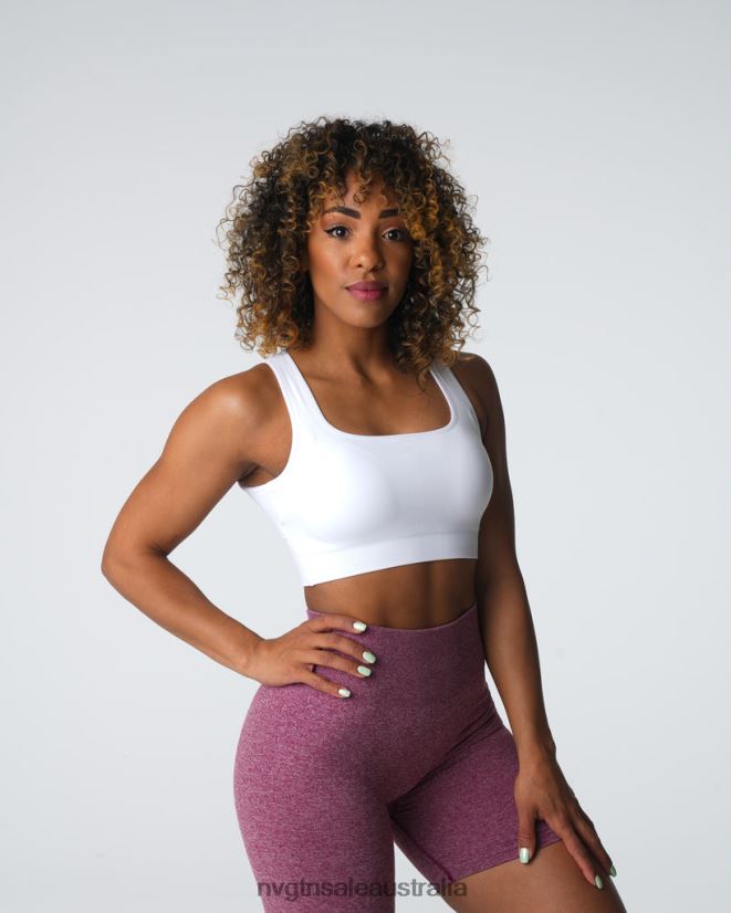 Empower Seamless Bra 24JF4Z2 White Fitness NVGTN Women