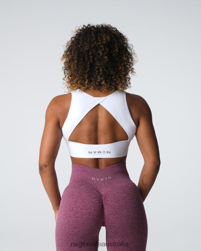 Empower Seamless Bra 24JF4Z2 White Fitness NVGTN Women