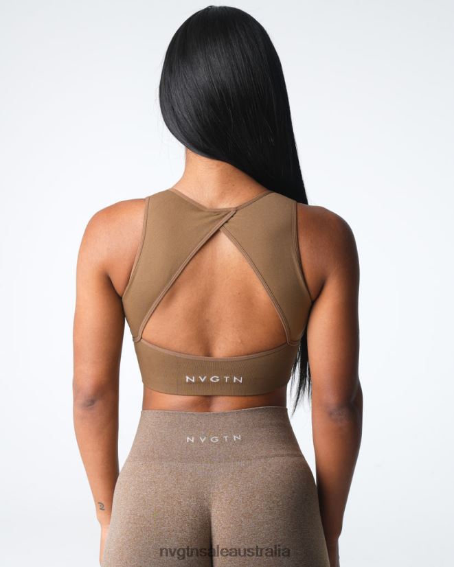 Empower Seamless Bra 24JF4Z4 Mocha Fitness NVGTN Women