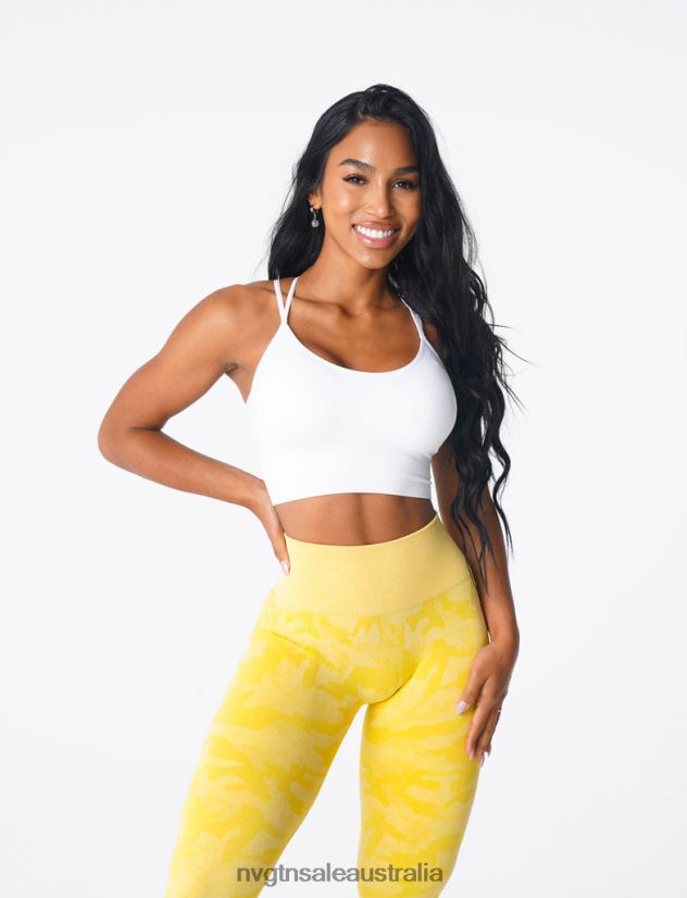 Flourish Seamless Bra 24JF4Z163 White Fitness NVGTN Women