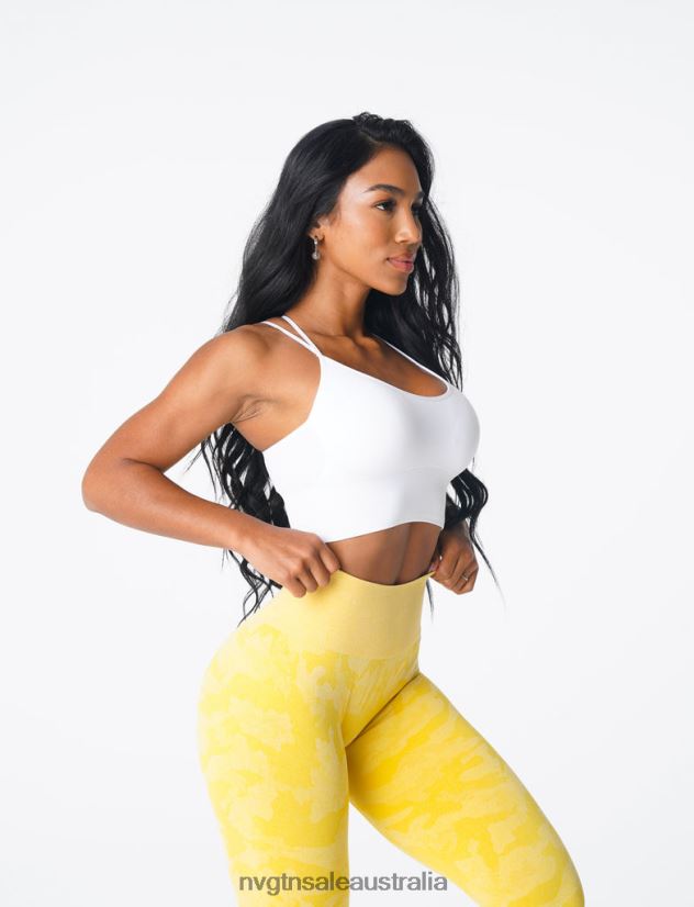 Flourish Seamless Bra 24JF4Z163 White Fitness NVGTN Women