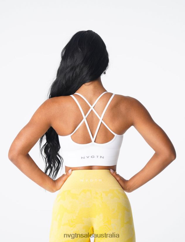 Flourish Seamless Bra 24JF4Z163 White Fitness NVGTN Women