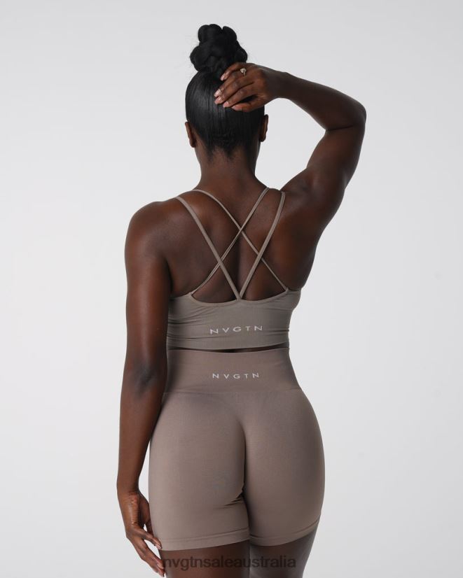 Flourish Seamless Bra 24JF4Z164 Taupe Fitness NVGTN Women