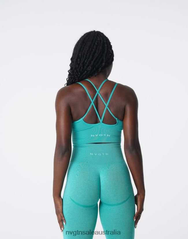 Flourish Seamless Bra 24JF4Z169 Turquoise Fitness NVGTN Women
