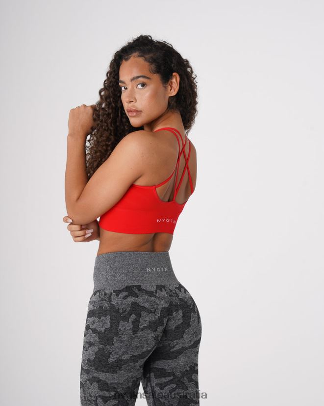 Flourish Seamless Bra 24JF4Z60 Scarlet Fitness NVGTN Women