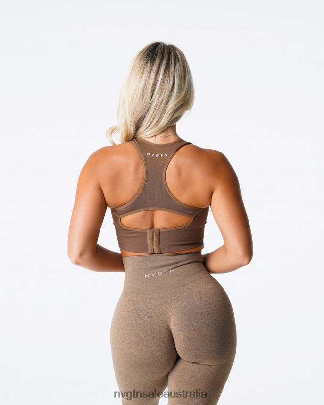Ignite Seamless Bra 24JF4Z178 Mocha Fitness NVGTN Women