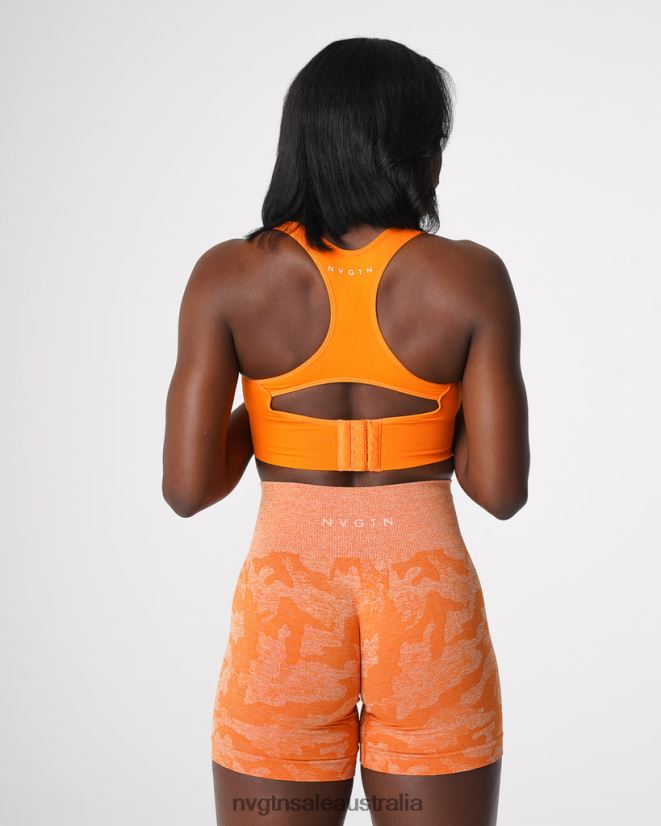 Ignite Seamless Bra 24JF4Z43 Tangerine Fitness NVGTN Women