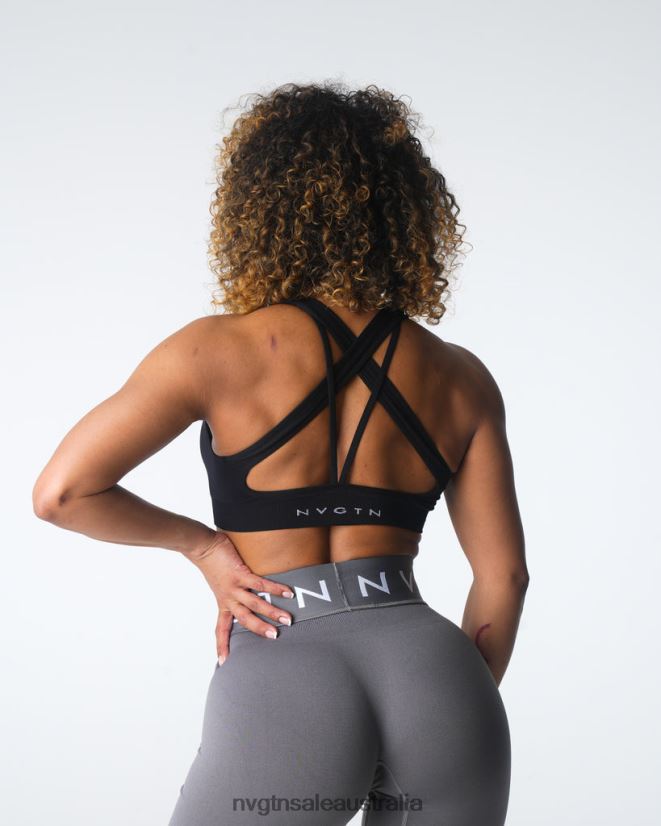 Inspire Seamless Bra 24JF4Z13 Black Fitness NVGTN Women