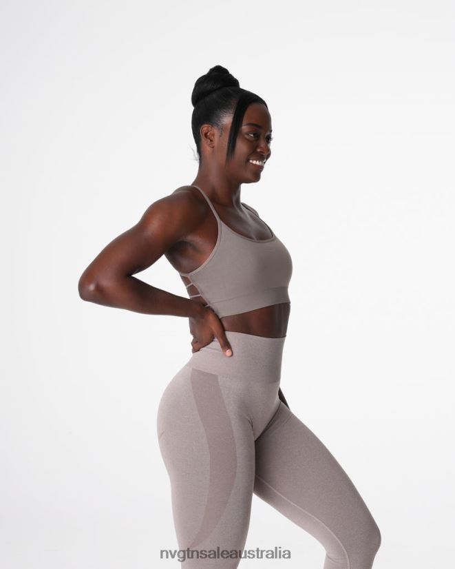 Invincible Seamless Bra 24JF4Z27 Taupe Fitness NVGTN Women