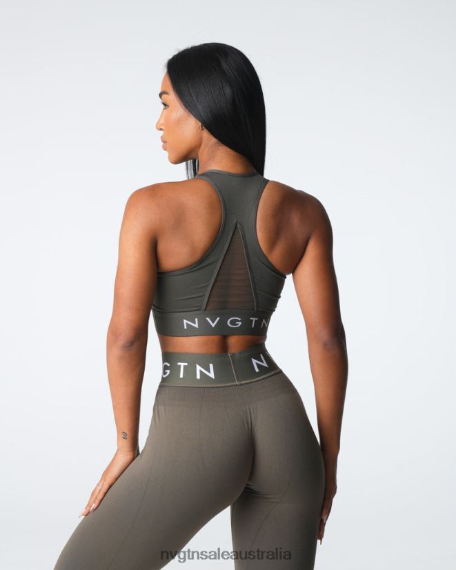 Legacy Sport Seamless Bra 24JF4Z23 Olive Fitness NVGTN Women