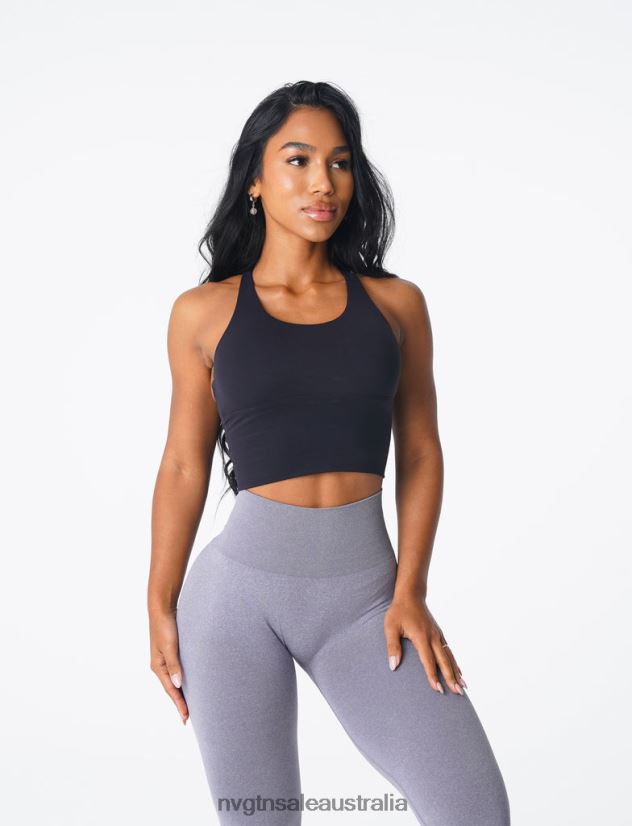 Matrix Bra Top 24JF4Z81 Black Fitness NVGTN Women