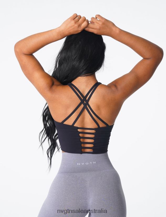 Matrix Bra Top 24JF4Z81 Black Fitness NVGTN Women