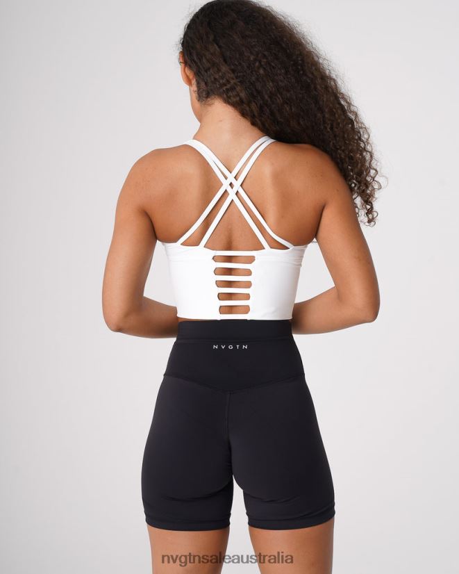 Matrix Bra Top 24JF4Z82 White Fitness NVGTN Women