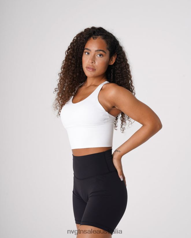 Matrix Bra Top 24JF4Z82 White Fitness NVGTN Women