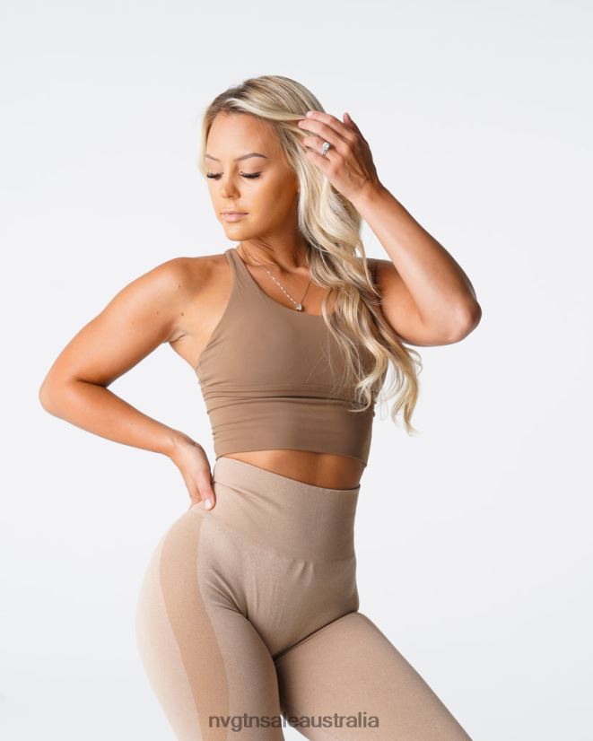 Matrix Bra Top 24JF4Z84 Mocha Fitness NVGTN Women