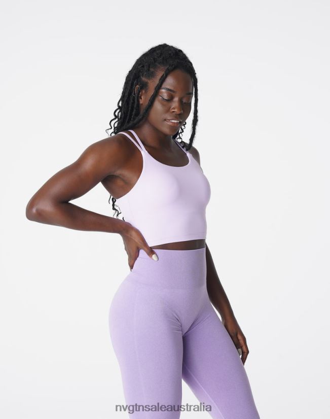 Poise Bra Top 24JF4Z192 Lavender Fitness NVGTN Women