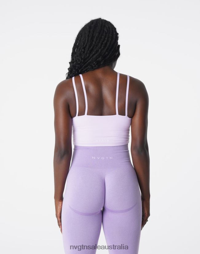 Poise Bra Top 24JF4Z192 Lavender Fitness NVGTN Women