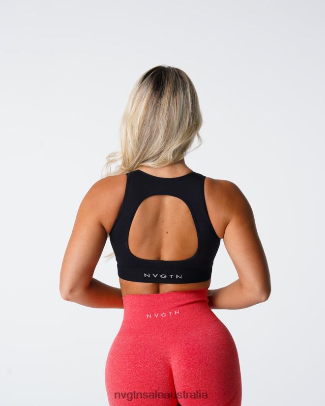 Pursuit Seamless Bra 24JF4Z199 Black Fitness NVGTN Women