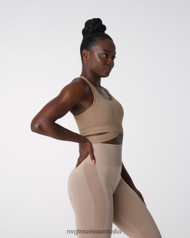 Sculpt Seamless Bra Top 24JF4Z145 Beige Fitness NVGTN Women