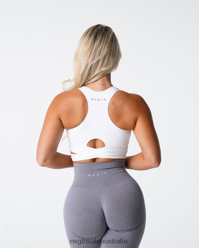Sculpt Seamless Bra Top 24JF4Z201 White Fitness NVGTN Women