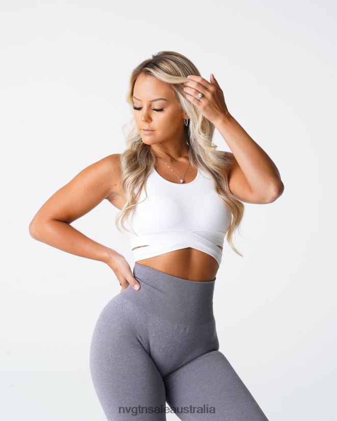 Sculpt Seamless Bra Top 24JF4Z201 White Fitness NVGTN Women