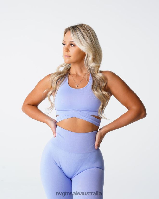 Sculpt Seamless Bra Top 24JF4Z203 Periwinkle Fitness NVGTN Women