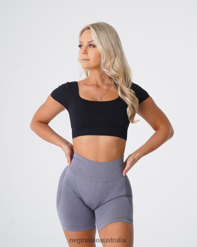 Serene Seamless Bra 24JF4Z75 Black Fitness NVGTN Women
